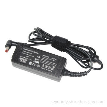 5.5*2.5mm plug 19V/1.58A Toshiba mini charger AC adapter 30W with 1-year warranty